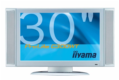 iiyama C300WT TV 75.2 cm (29.6") WXGA Silver 500 cd/m²