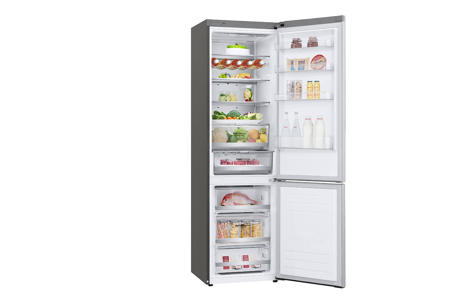 LG GBB92MBACP fridge-freezer Freestanding – image 9