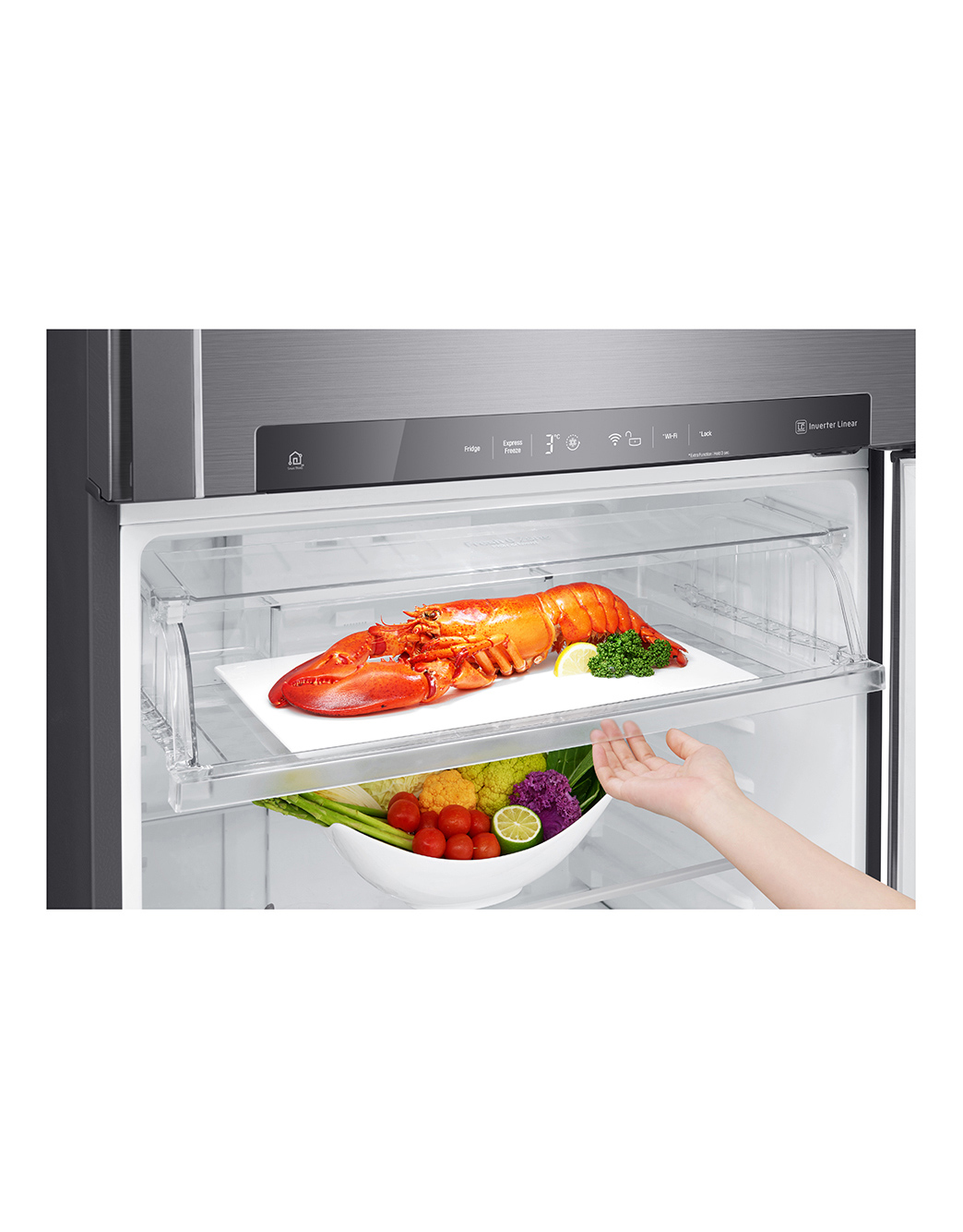 LG GTB744PZHZD fridge-freezer Freestanding – image 4