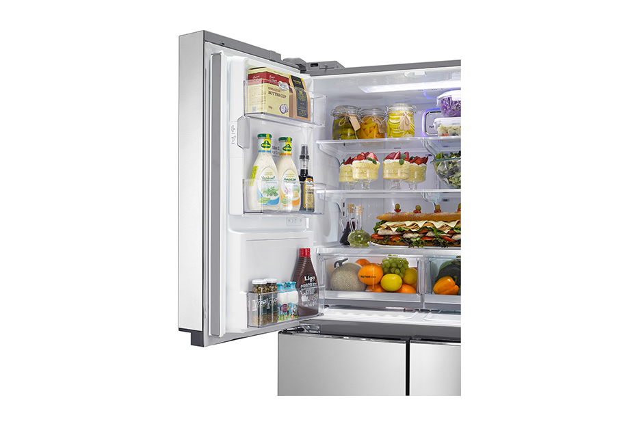 LG GMJ916NSHV side-by-side refrigerator Freestanding – image 8