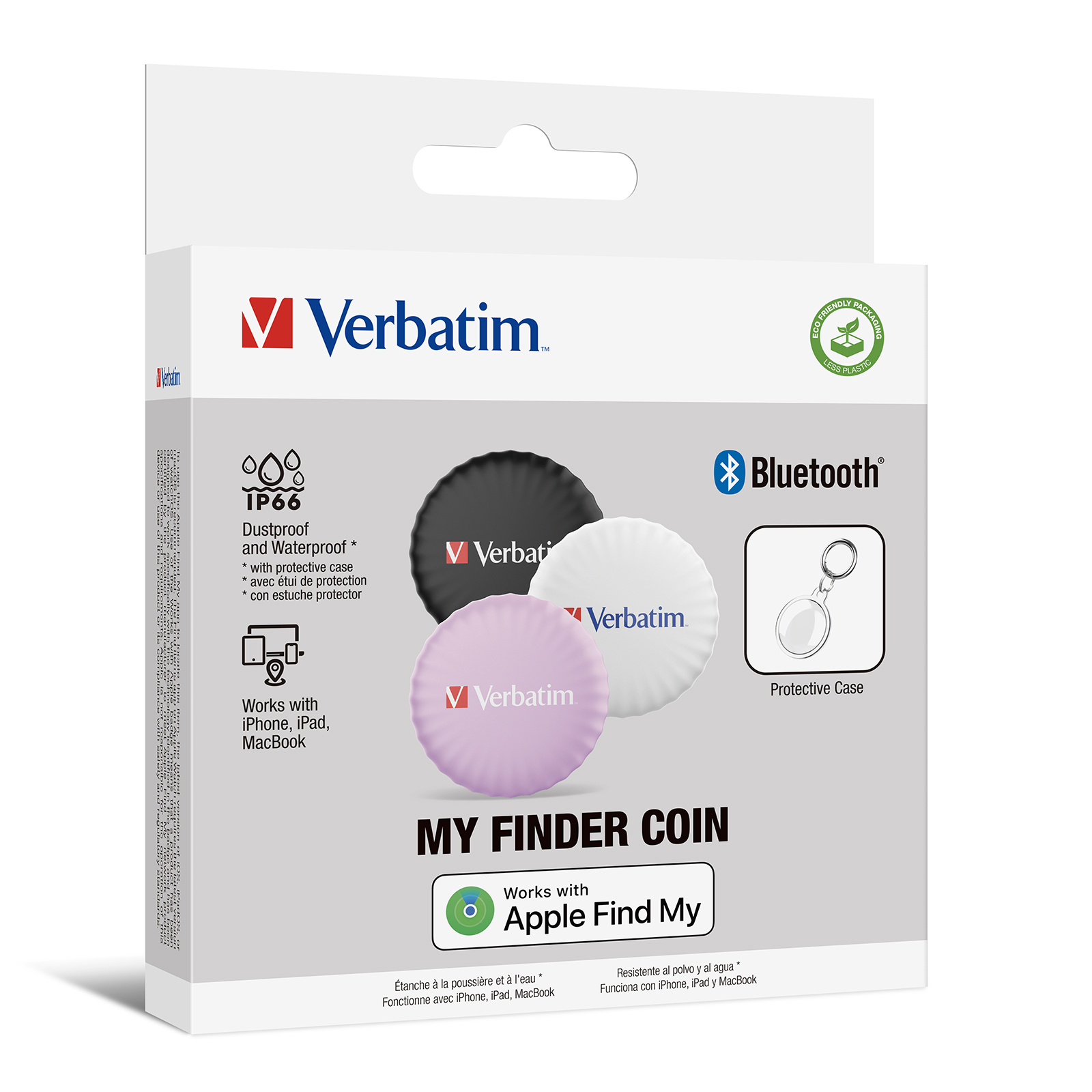 Verbatim 32135 GPS tracker/finder Personal Black, Pink, White – image 2