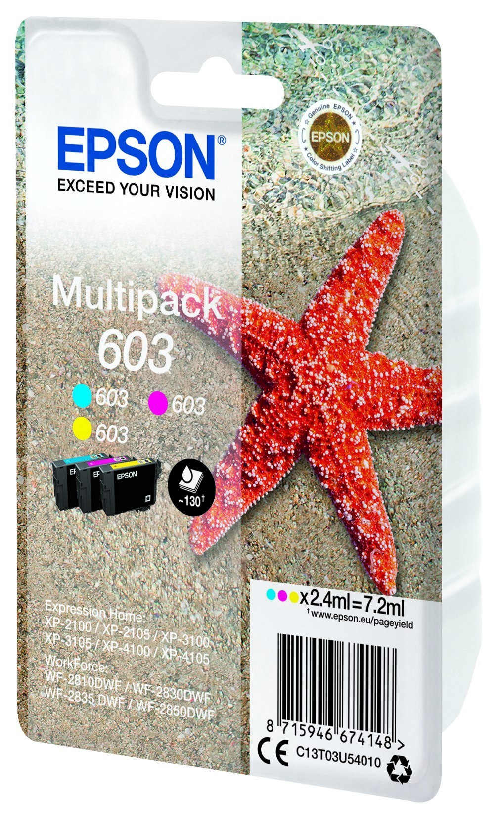 Epson Multipack 3-colours 603 Ink – image 7