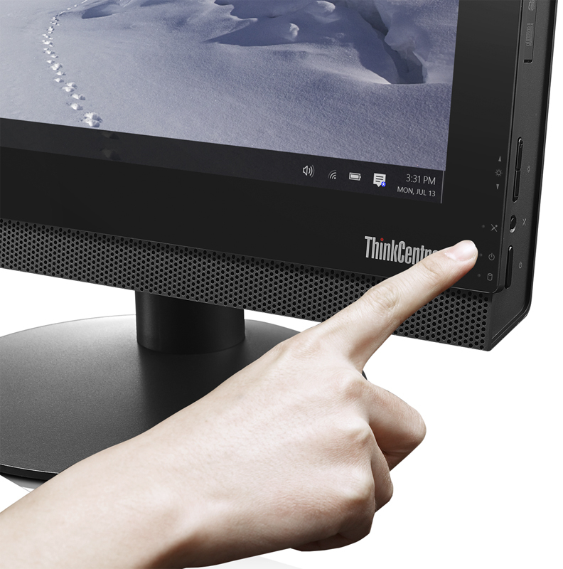 Lenovo ThinkCentre M800z Intel® Core™ i5 i5-6400 54.6 cm (21.5″) 1920 x 1080 pixels All-in-One PC 8 GB DDR4-SDRAM 256 GB SSD Windows 10 Pro Wi-Fi 5 (802.11ac) Black image 3