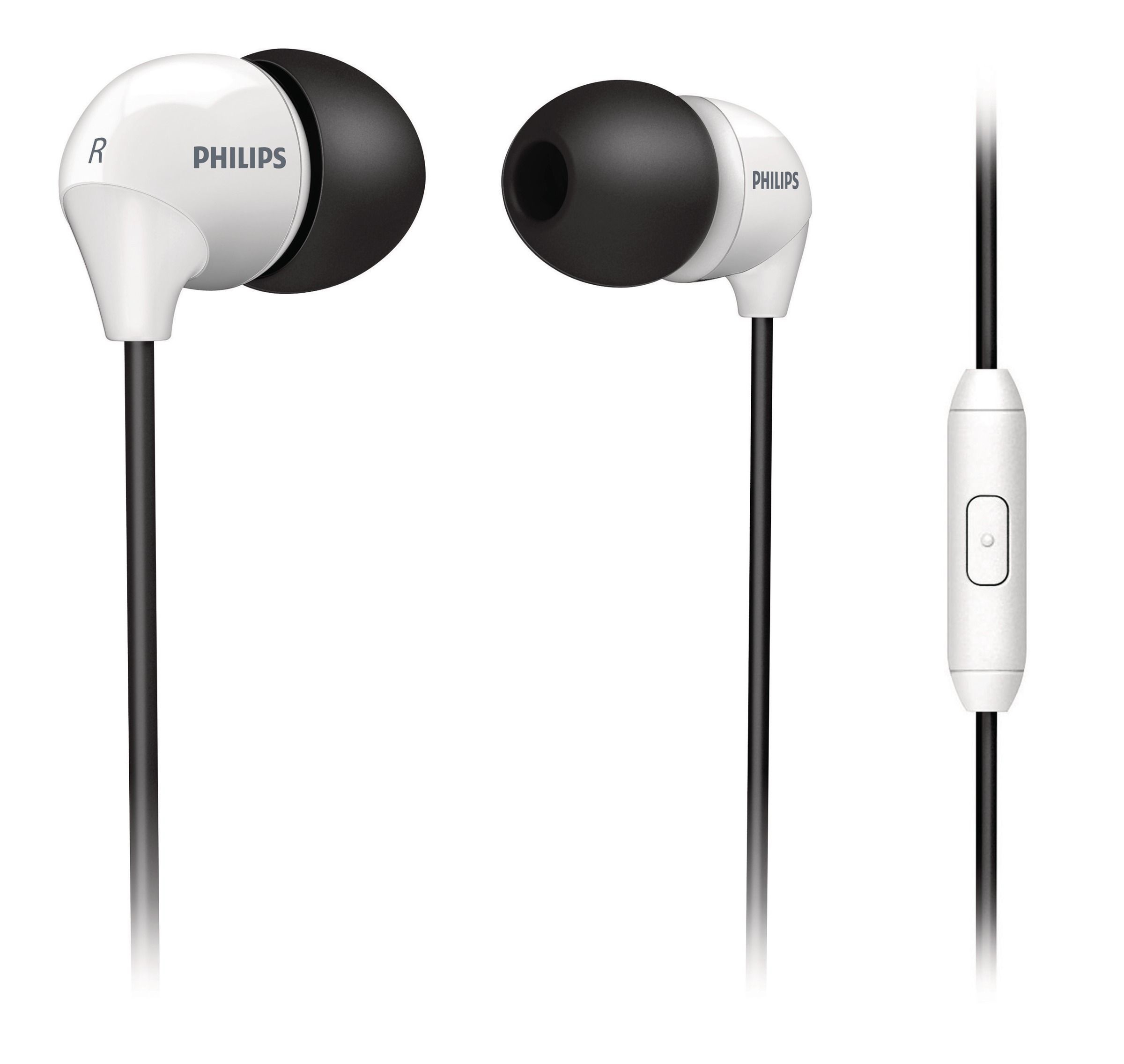 Philips SHE3575BW/28 headphones/headset Wired In-ear Black, White