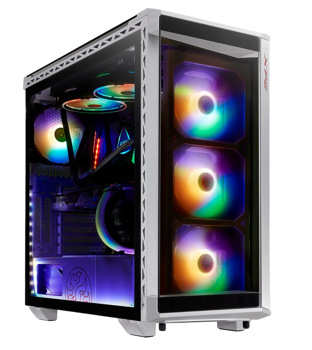 XPG BATTLECRUISER-BKCWWW computer case Midi Tower White