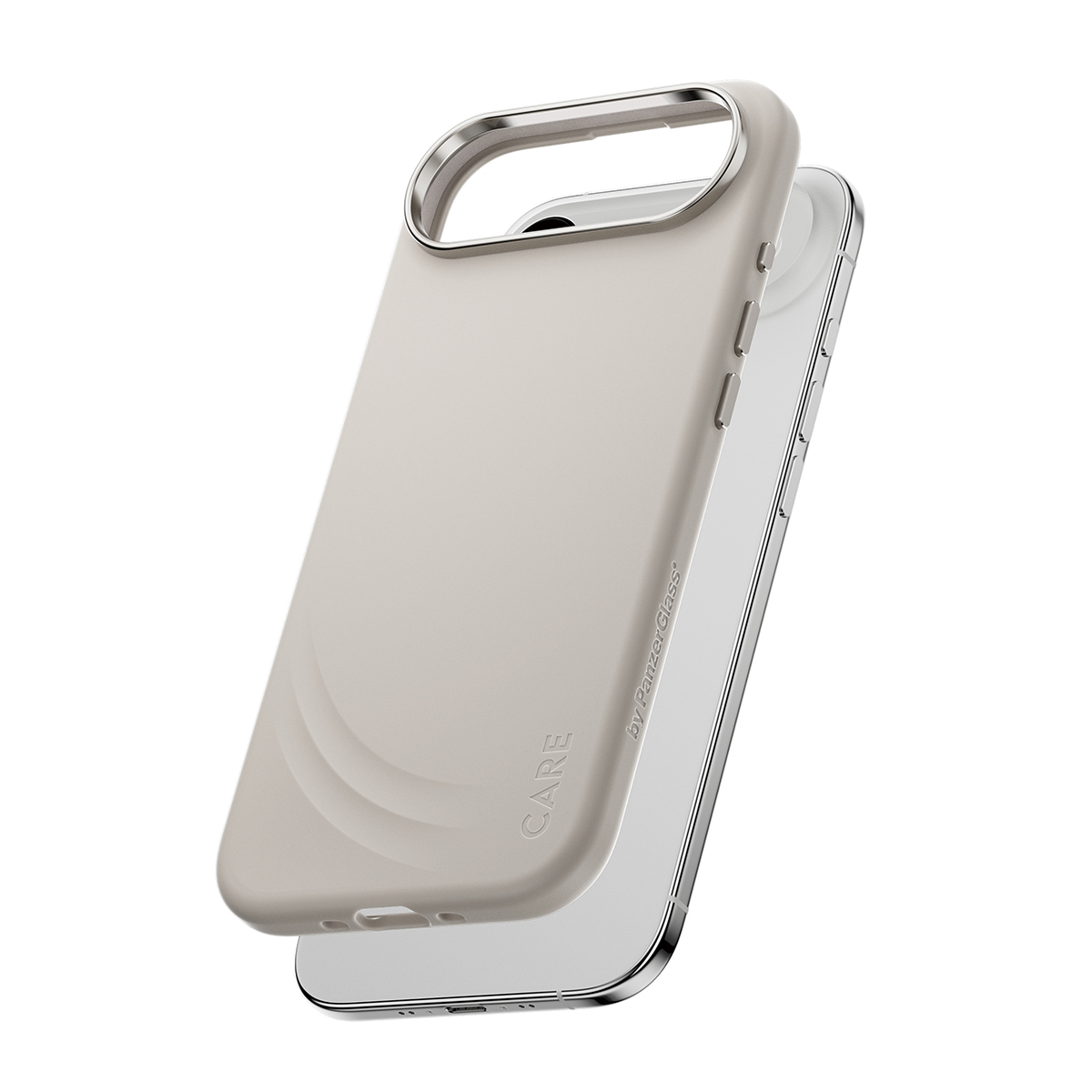 PanzerGlass CARE™ by PanzerGlass® Flow Case Vanilla w. Haptic Button & MagSafe iPhone Air – image 1