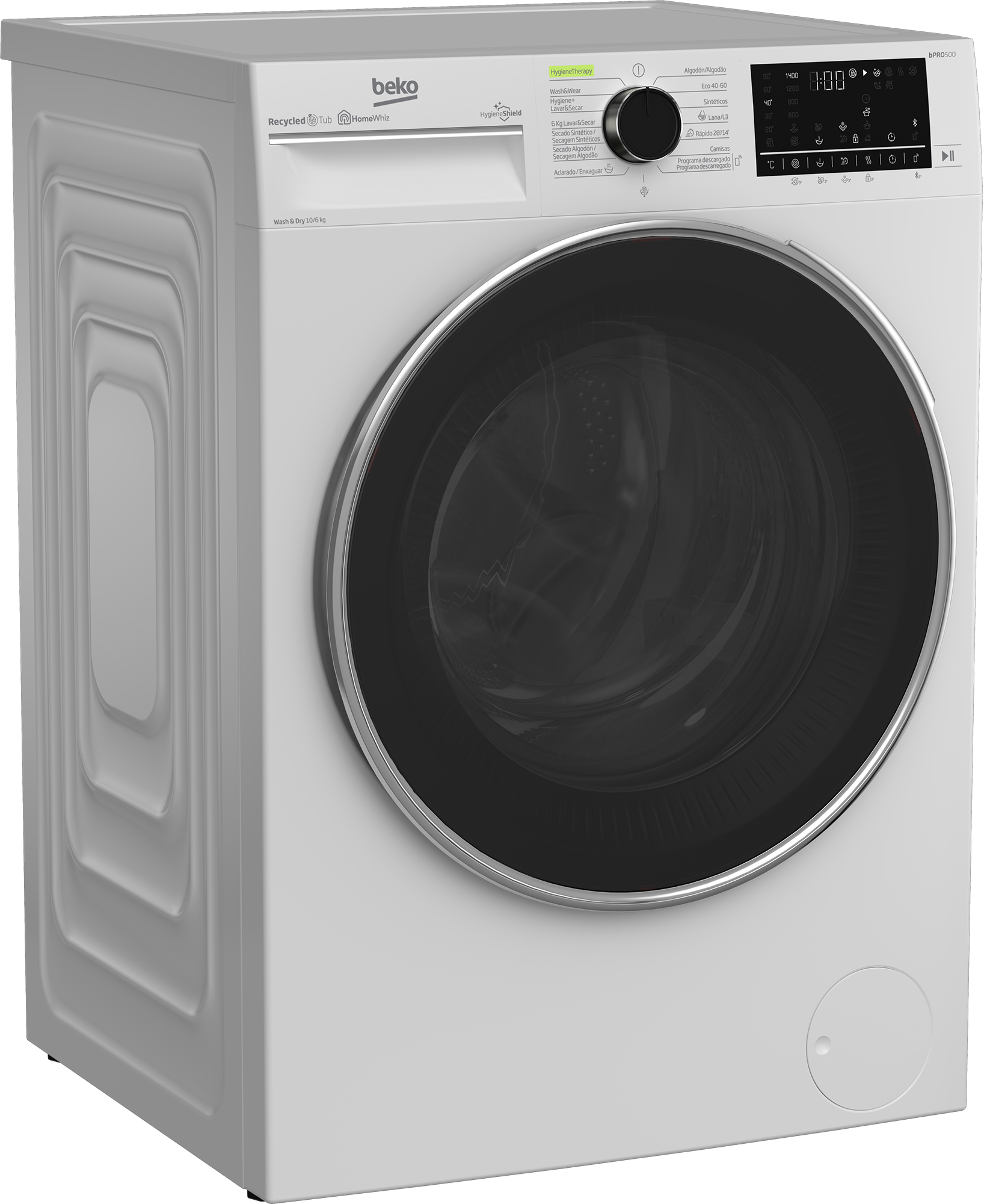 Beko B5DFT510447W washer dryer Freestanding Front-load White – image 2
