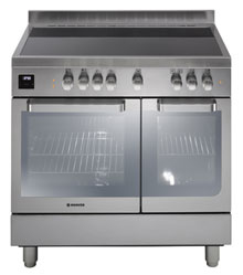 Hoover HVD9395IX Freestanding cooker Ceramic hob Stainless steel
