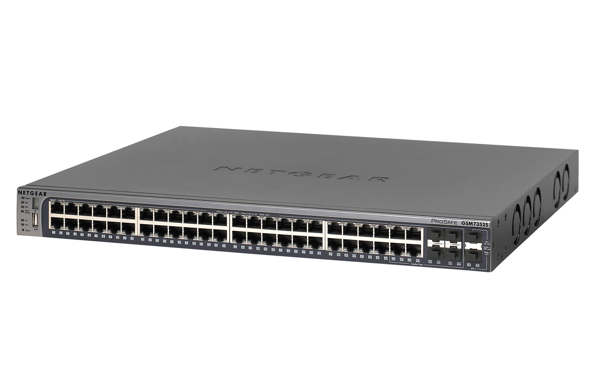 NETGEAR GSM7352S-200 Managed Blue