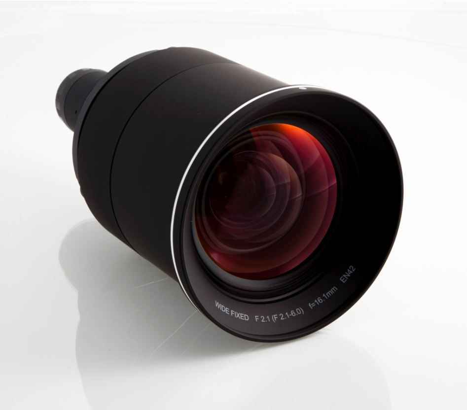 Barco R9801226 projection lens CRPN-52B, CRWQ-62B, F35 series, F70-4K4, F70-4K6, F70-4K8, F90-4K13, FL35 series, FL40-4K, FL40-WU, FS33 IR series, FS35 IR serie