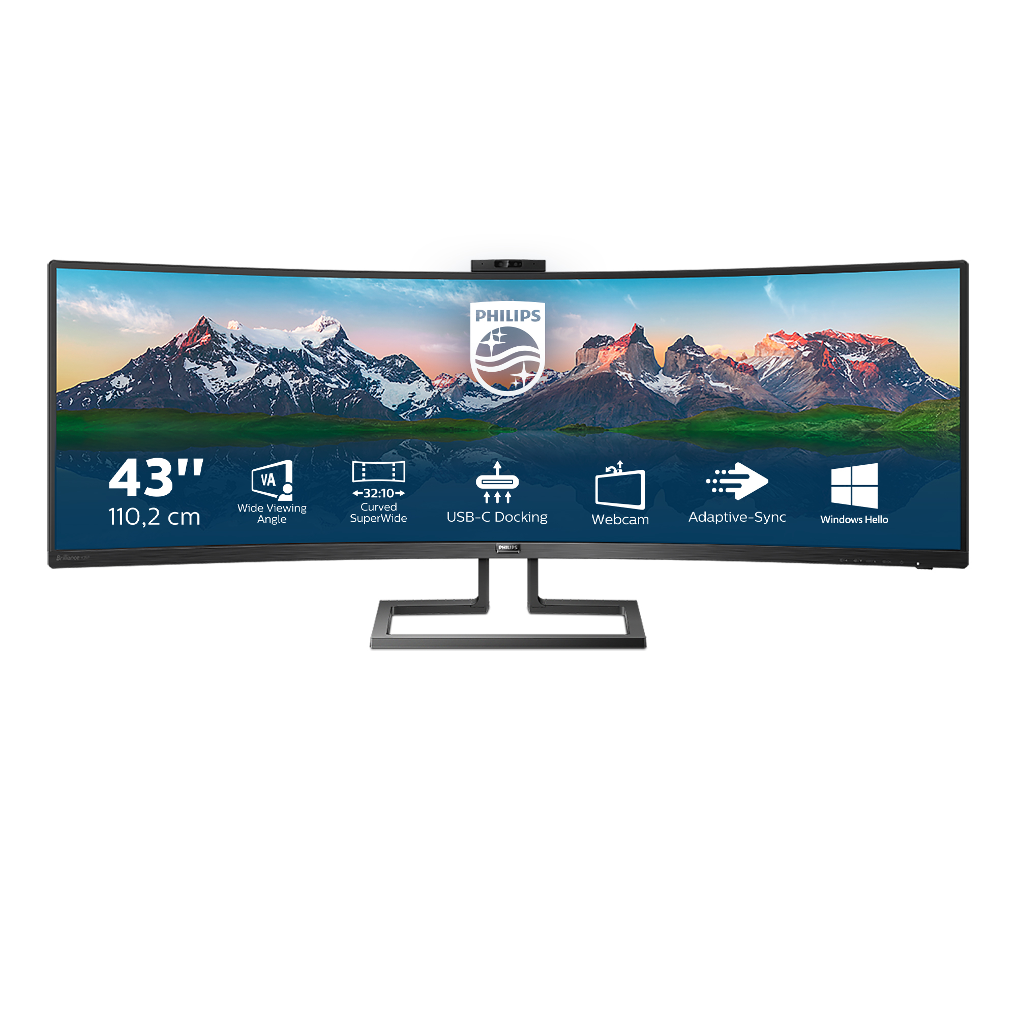 Philips P Line 439P9H/00 computer monitor – image 2