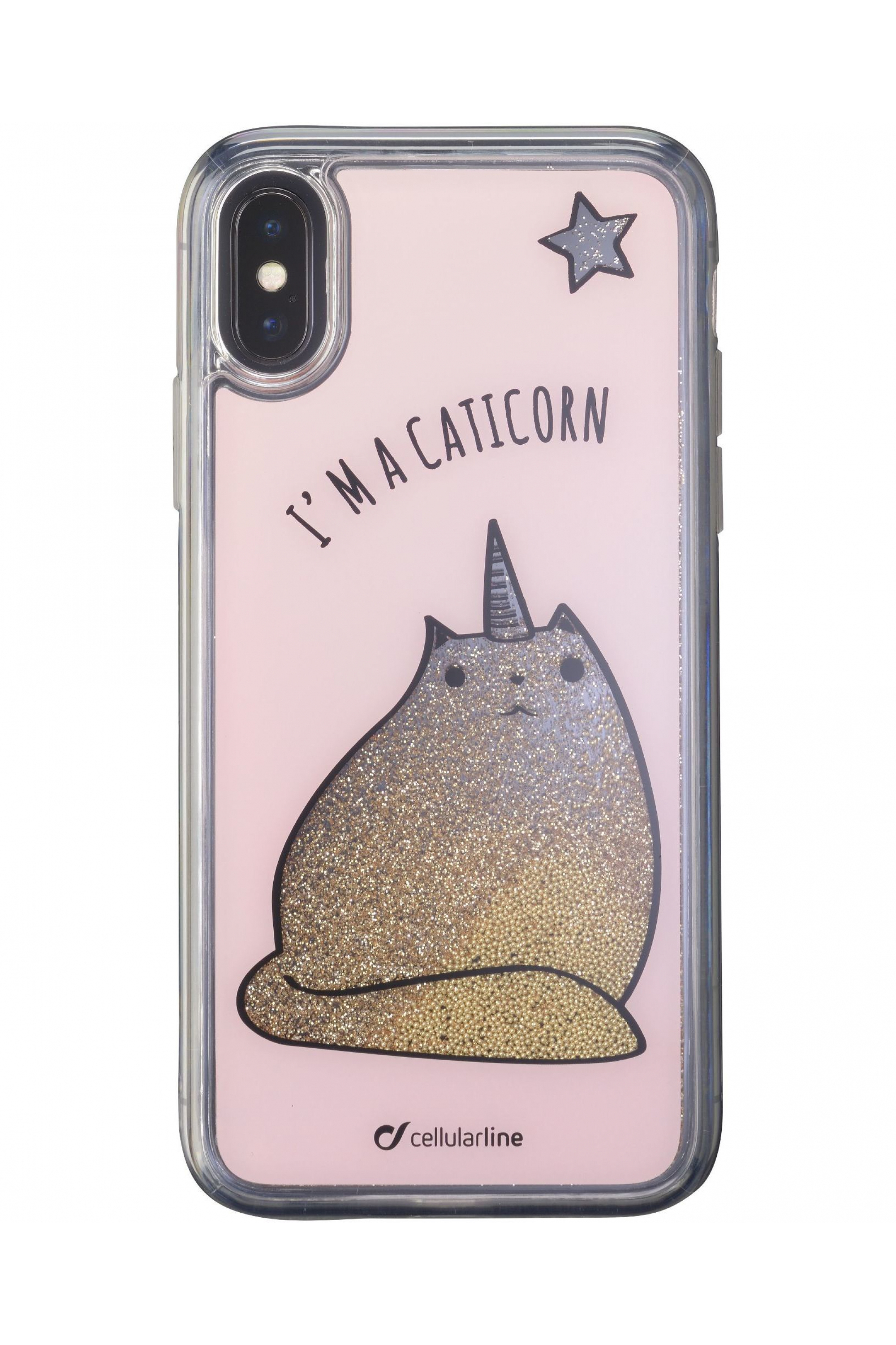 Cellularline Stardust Caticorn - iPhone XS/X – image 2