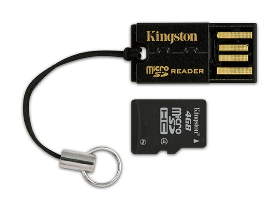 Kingston Technology MicroSD Reader + 4GB microSDHC – image 2
