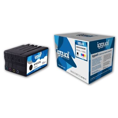 iggual IGG314029 ink cartridge Standard Yield Black, Cyan, Magenta, Yellow