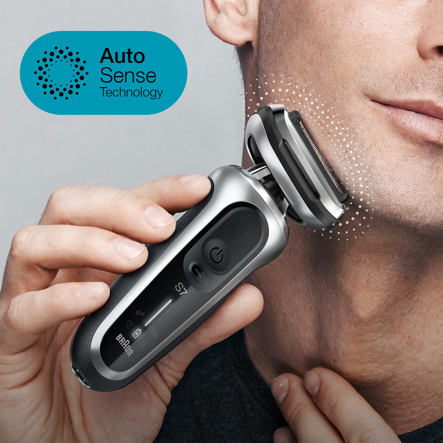 Braun Series 7 71-S7500cc Trimmer Silver – image 3