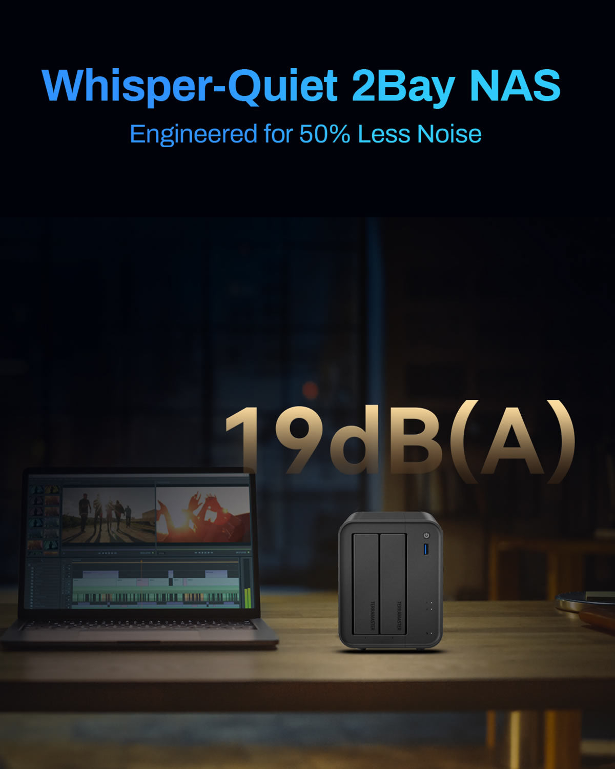 TerraMaster F2-425 NAS/storage server Desktop Intel® Celeron® N5095 – image 2