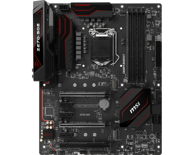 MSI Z270-S02 motherboard Intel® Z270 LGA 1151 (Socket H4) ATX – image 2