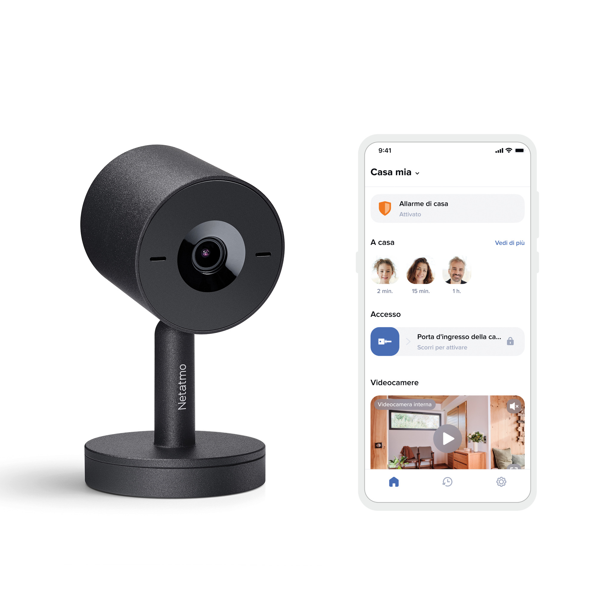 Netatmo NPC-B-IT security camera Bullet IP security camera Indoor – image 2