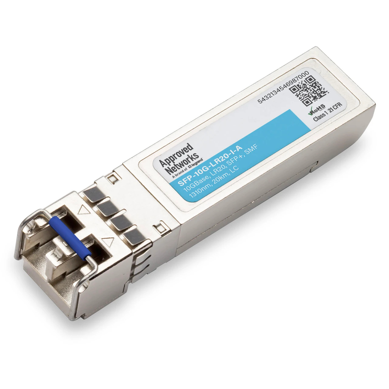 Legrand SFP-10G-LR20-I-A network transceiver module Fiber optic 11100 Mbit/s SFP+ 1310 nm