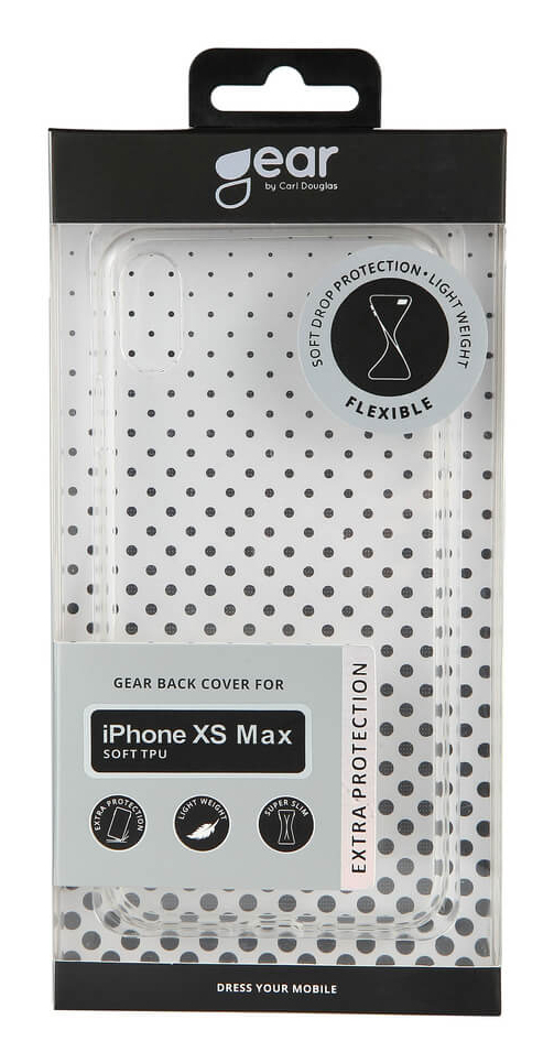 Gear Phone Case TPU Transparent - iPhone XS Max – image 2
