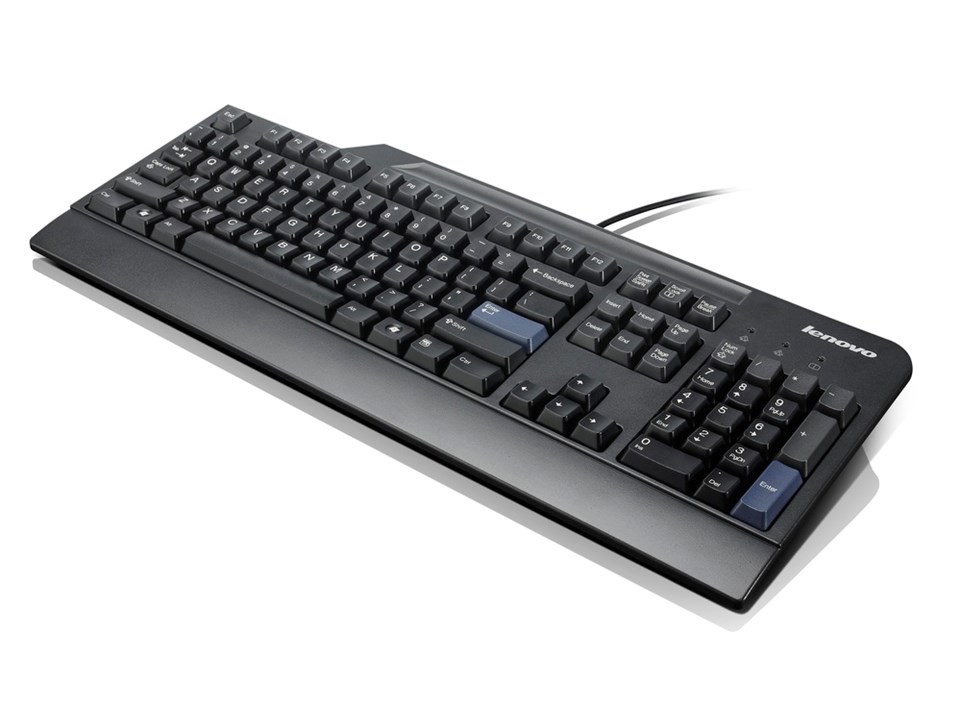 Lenovo Preferred Pro USB Keyboard (Business Black) - Danish