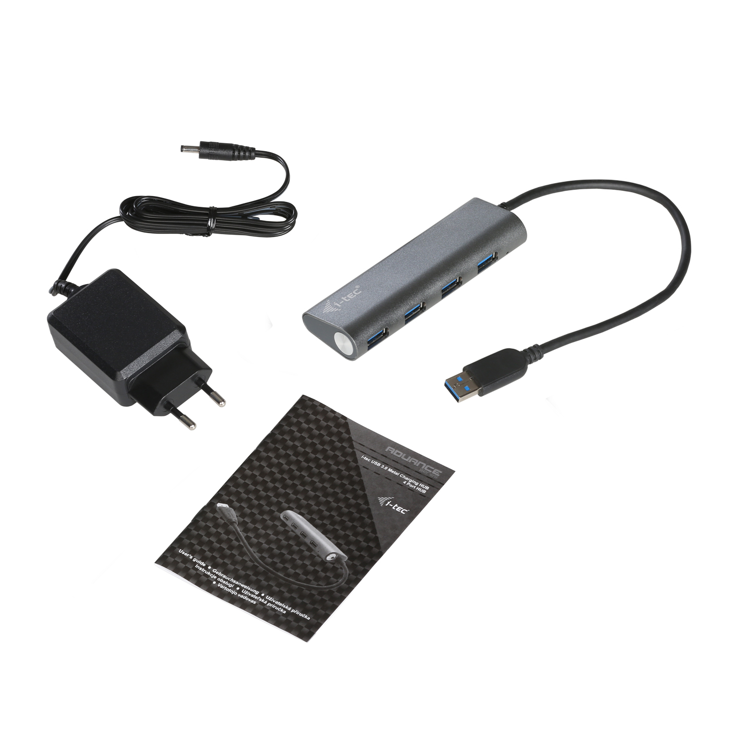i-tec Metal Superspeed USB 3.0 4-Port Hub – image 5