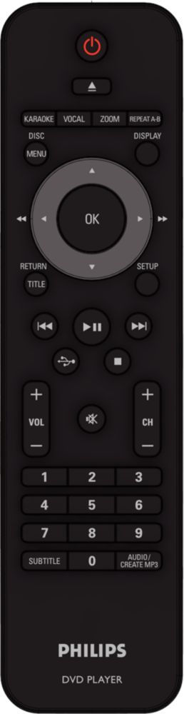 Philips DVP5996K HDMI 1080p DivX Ultra Karaoke DVD player with HDMI and USB – image 2
