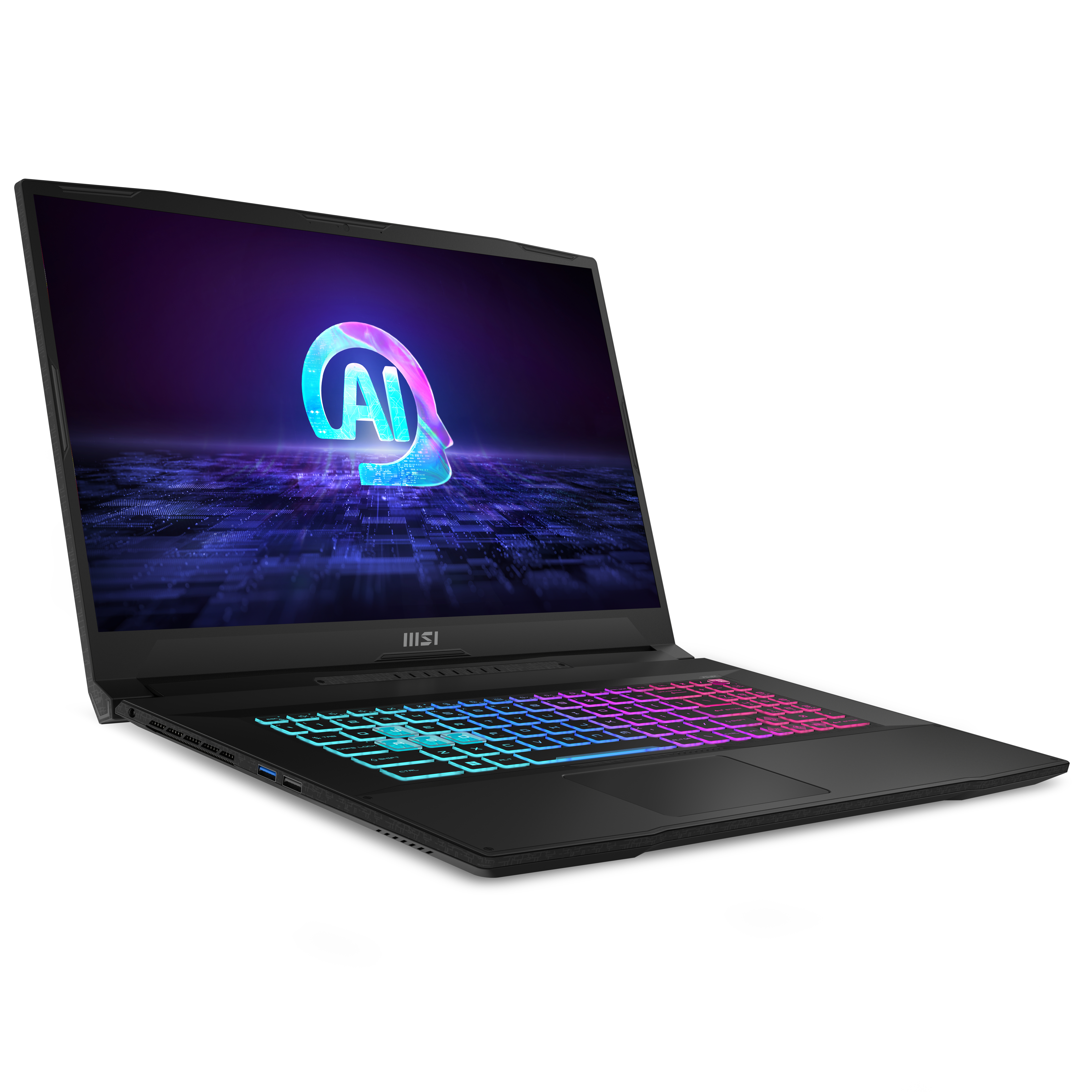 MSI Cyborg A17 AI B2HWFKG-046US AMD Ryzen™ 9 270 Laptop 43.9 cm (17.3″) Full HD 16 GB DDR5-SDRAM 1 TB SSD NVIDIA® GeForce RTX™ 5060 Laptop GPU Wi-Fi 6E (802.11ax) Windows 11 Home Black image 3