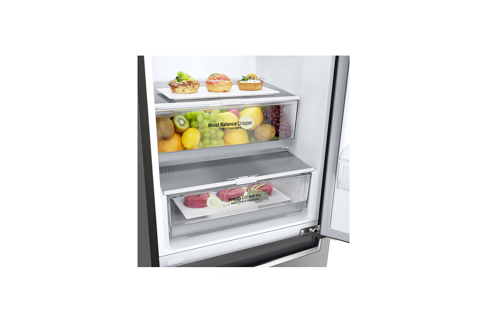 LG GBB72PZEFN fridge-freezer Freestanding – image 9
