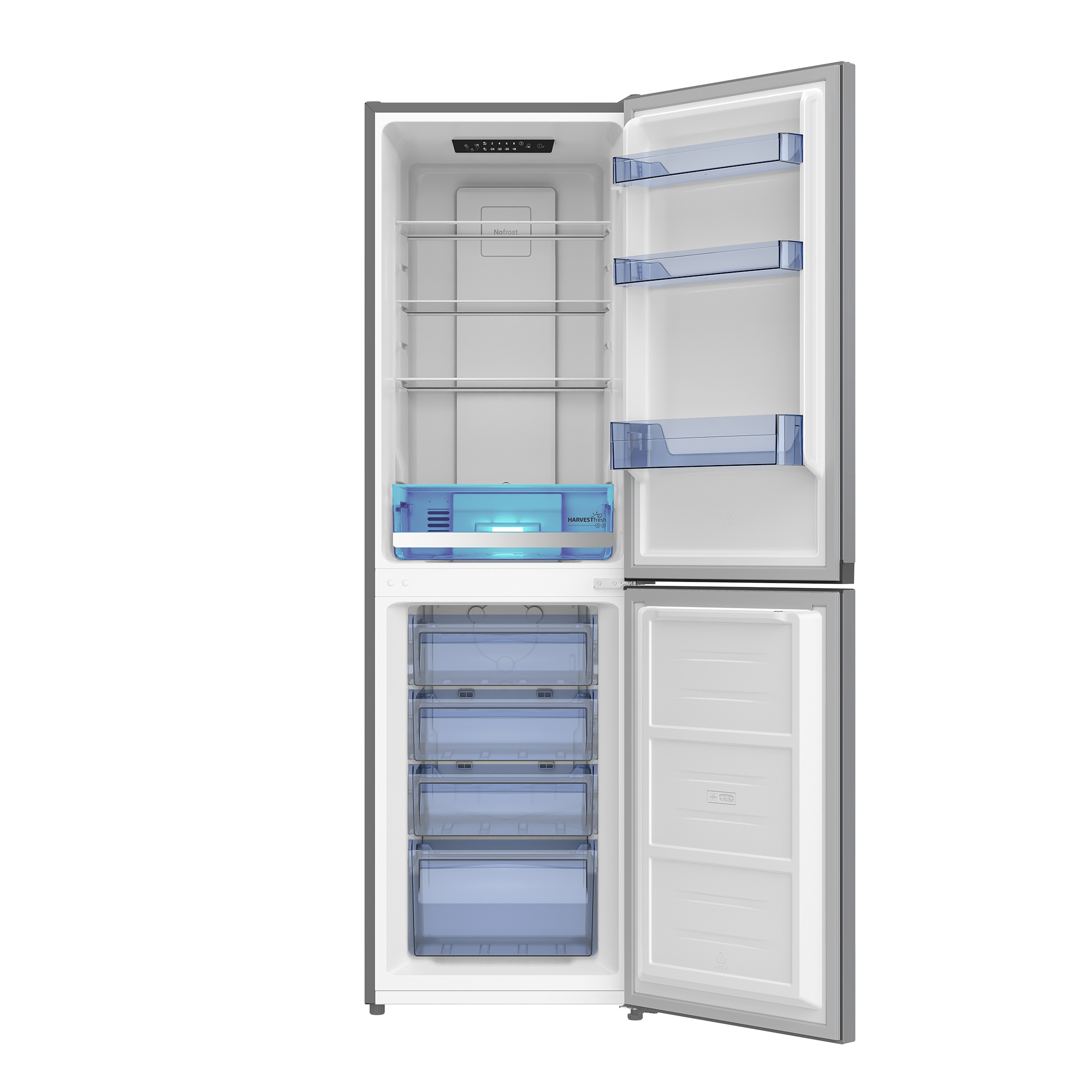 Beko CNE4581VPS Freestanding Total No Frost Fridge Freezer with HarvestFreshTM – image 6