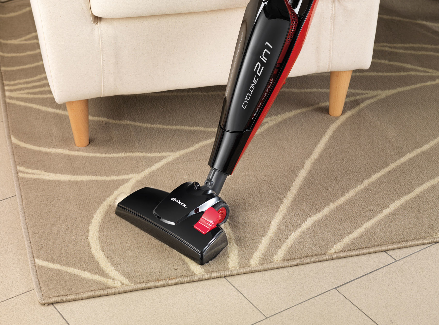Ariete 2774 2-in-1 stick vacuum AC Dry HEPA Bagless – image 7