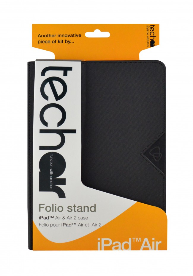 Techair TAXIPF025 tablet case Folio Black – image 3