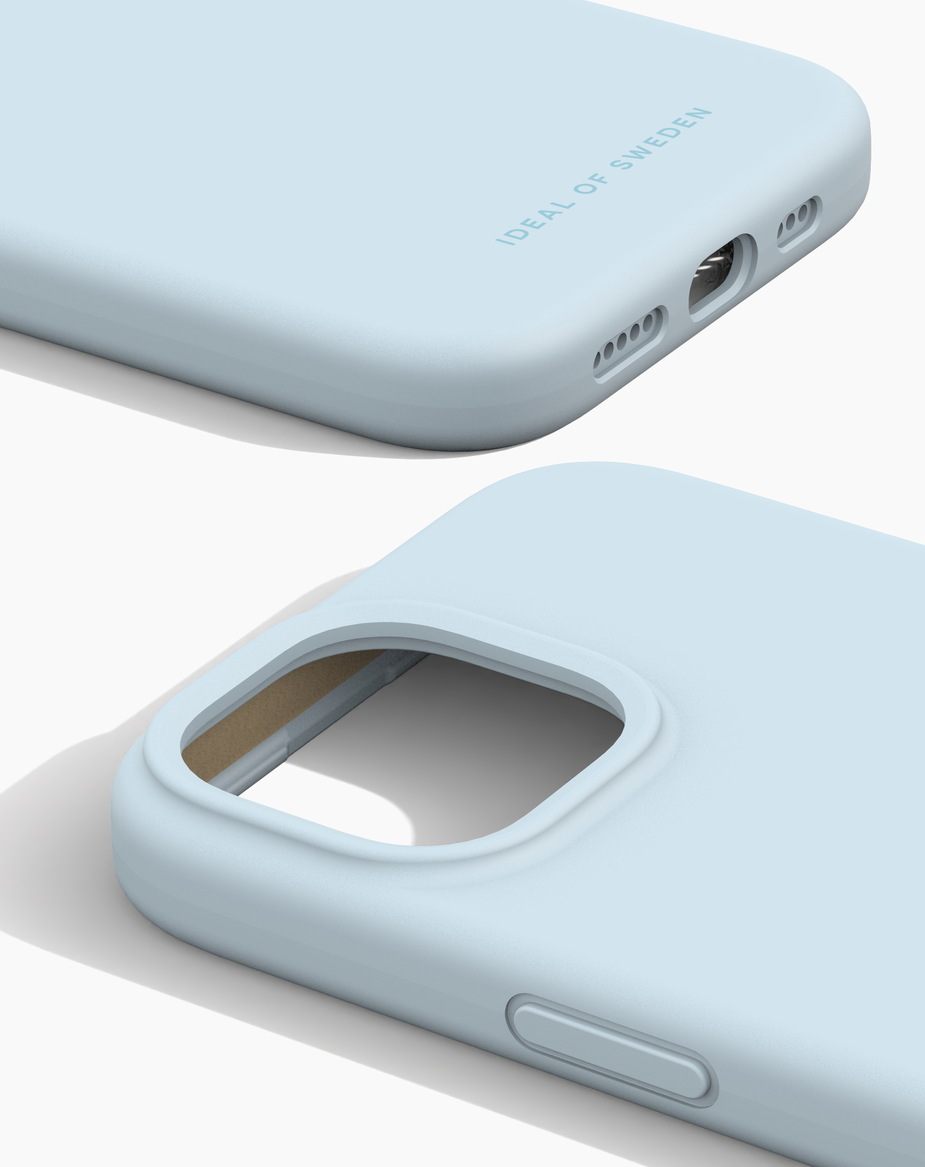 iDeal of Sweden Silicone Case iPhone 13 / 14 / 15 / Light Blue – image 2
