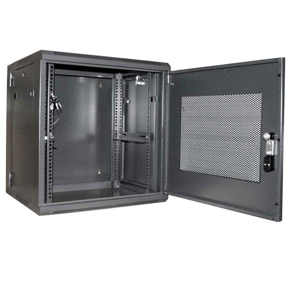 StarTech.com 12U 19in Hinged Wall Mount Server Rack Cabinet w/ Steel Mesh Door – image 2