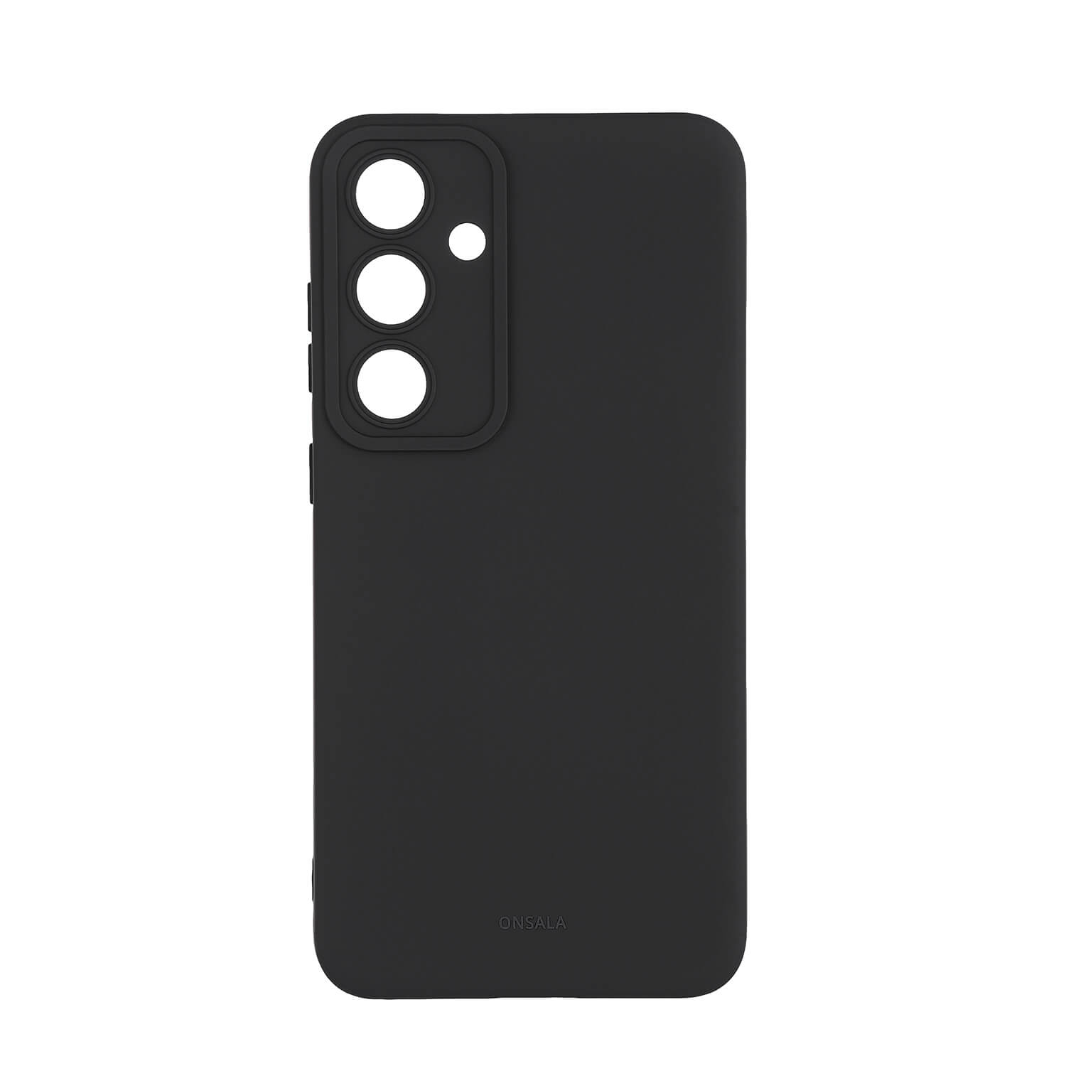 Onsala Phone Case with Silicone Feel Black - Samsung S24 FE – image 1