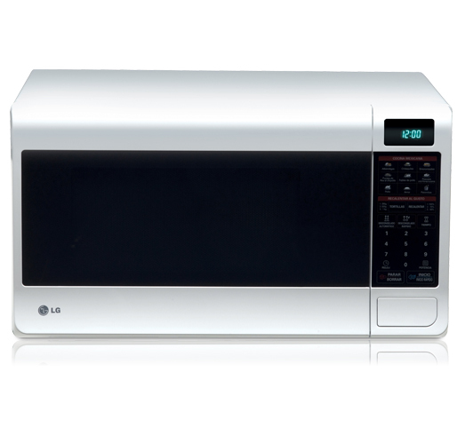 LG MS1447G microwave Silver
