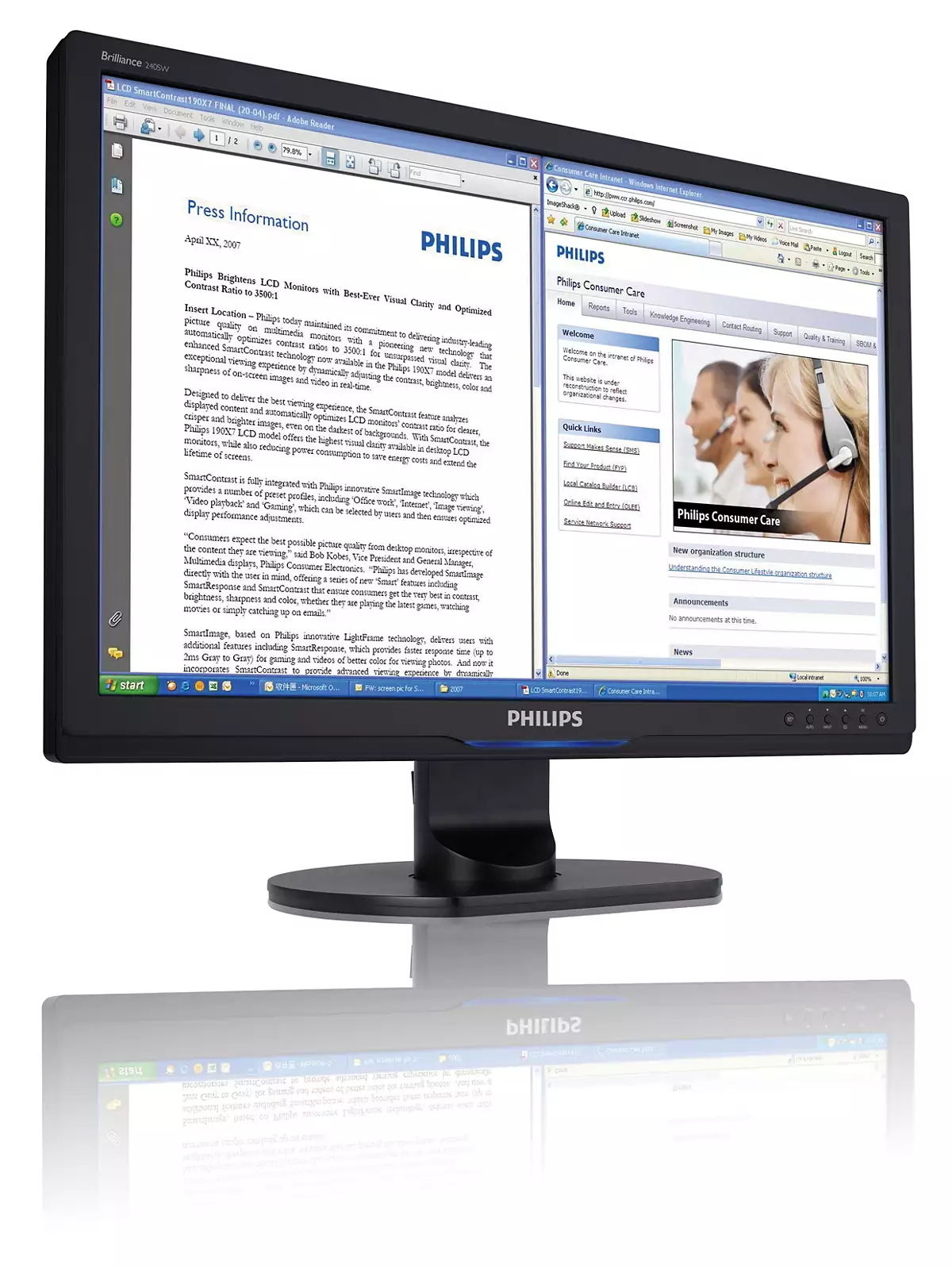 Philips Brilliance 240SW9FB/69 computer monitor – image 3