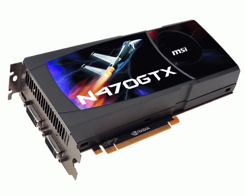 MSI N470GTX-M2D12 GeForce GTX 470 – image 2