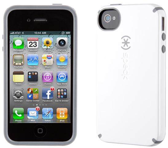 Cellularline SKCANDYSIPHONE4S2 mobile phone case Cover Grey, White