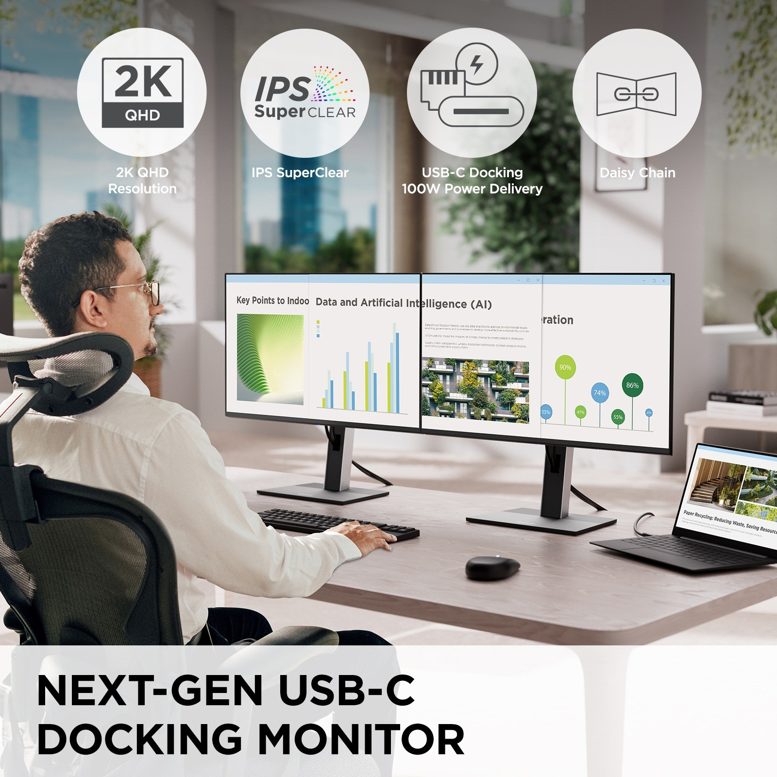 Viewsonic VG Series VG2758-2K computer monitor – image 2