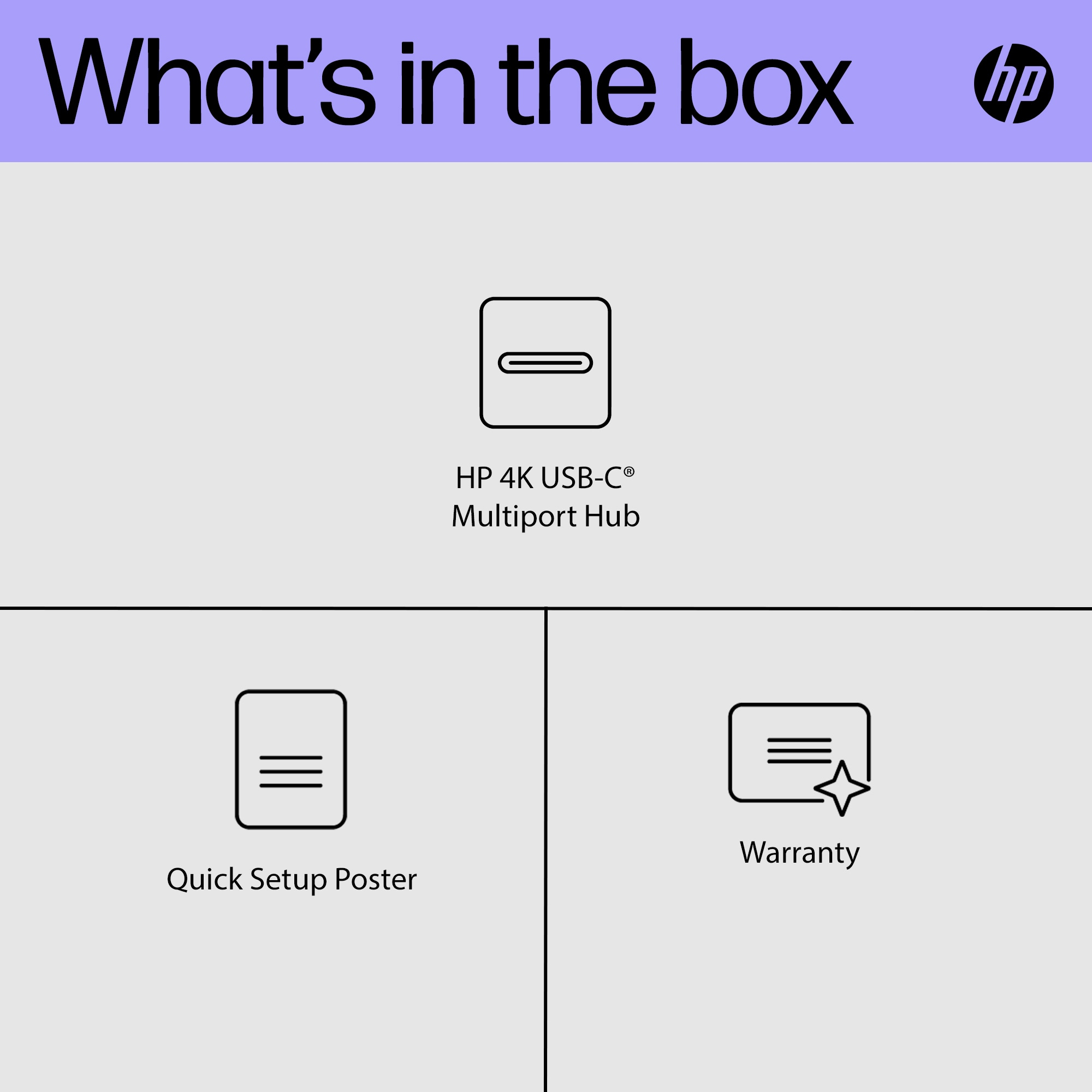 HP 4K USB-C Multiport Hub – image 5