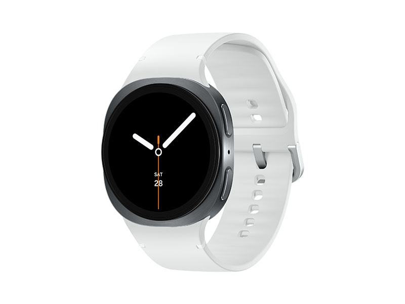 Samsung Galaxy Watch 8, Bluetooth, 40mm, Sport Band, Graphite, S/M + Sport Band, White, M/L – image 1