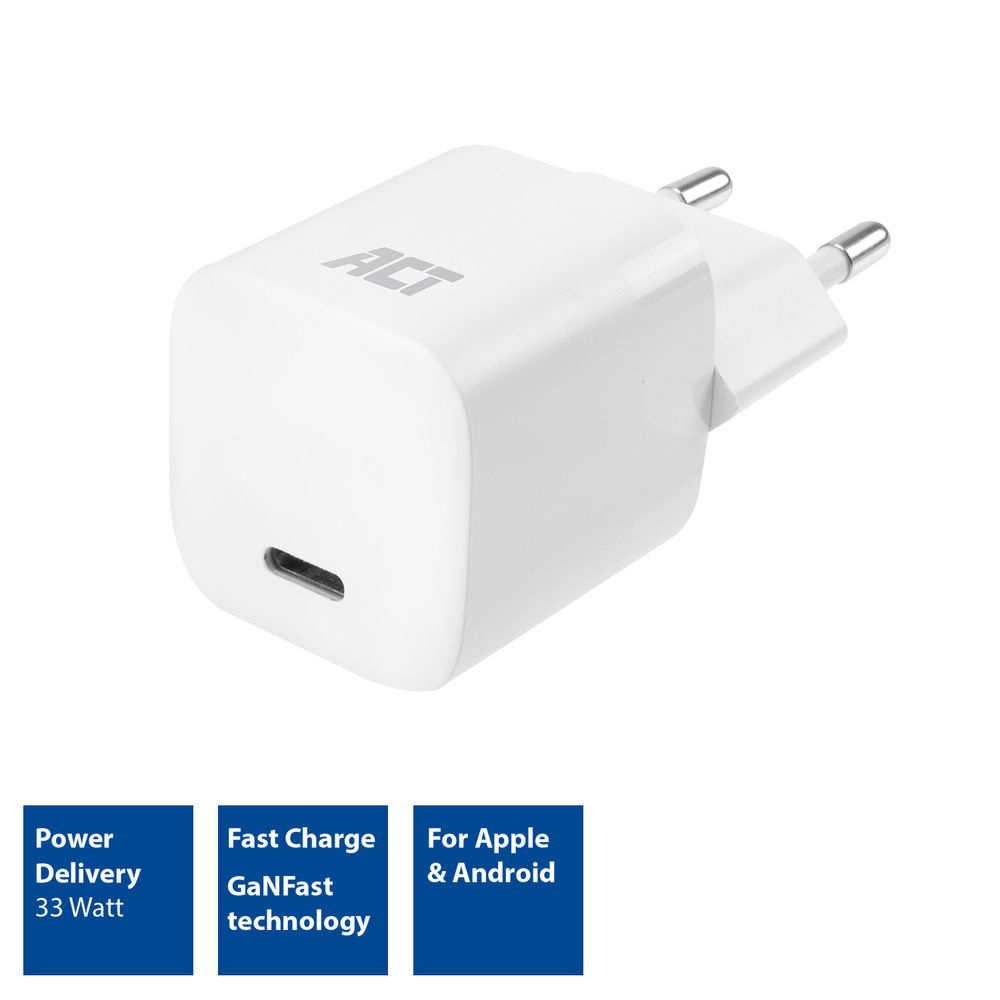 ACT AC2130 mobile device charger Universal White AC Indoor – image 2