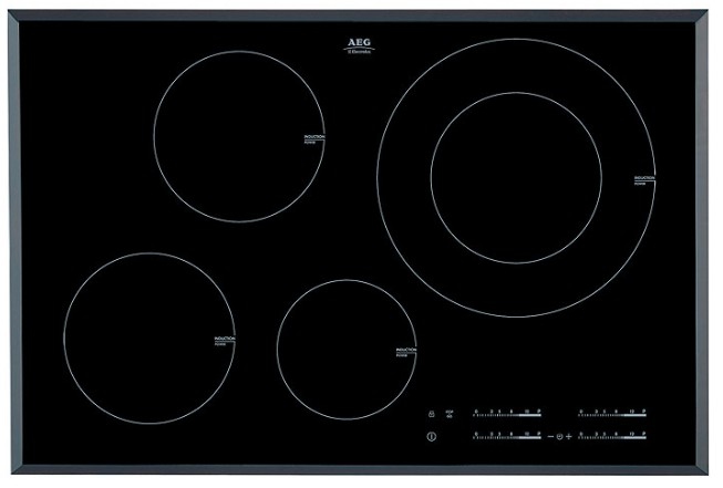 AEG HK-854220-FB hob Black Built-in Zone induction hob 4 zone(s)
