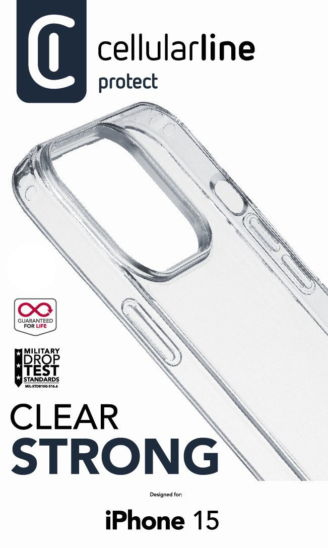 Cellularline Clear Protect - iPhone 15
