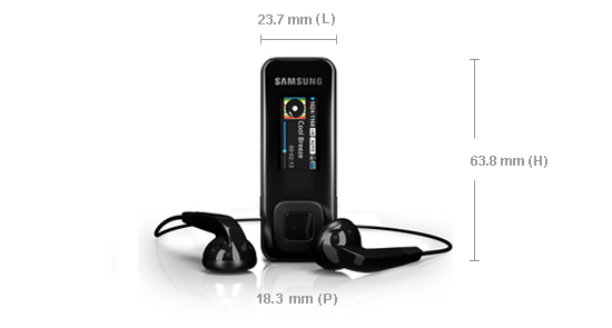 Samsung YP-F3QB MP3/MP4 player – image 6