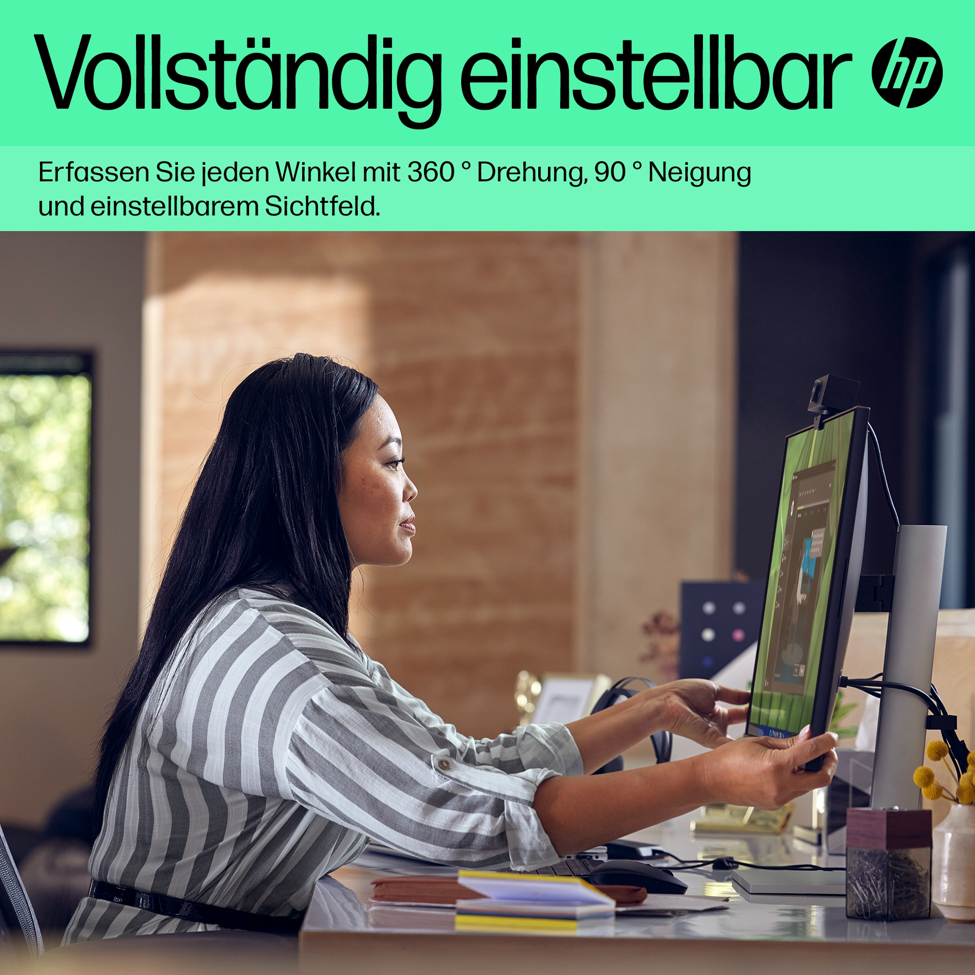 HP Webcam 625 neigen Farbe 4 MP 1920x1080 Audio USB