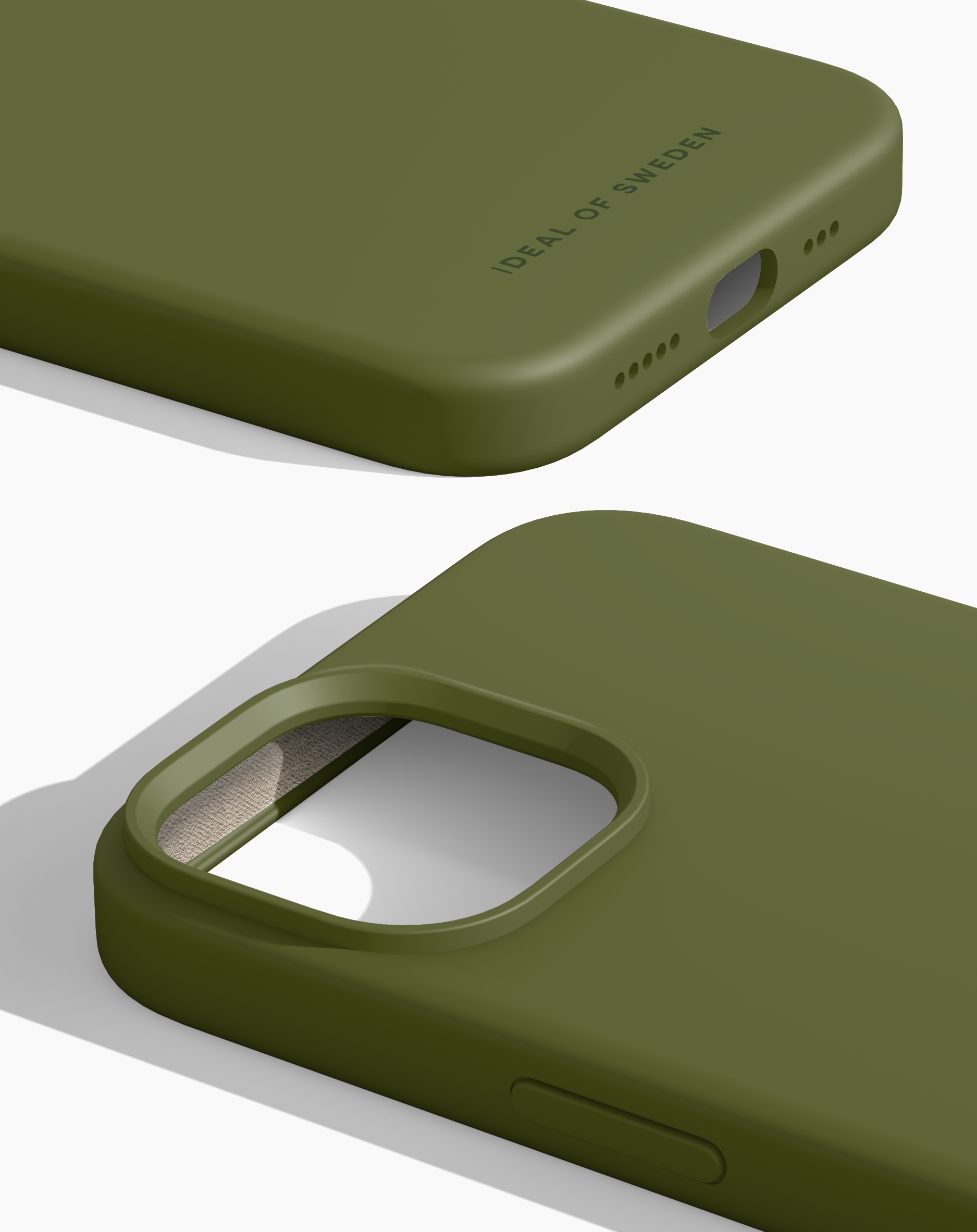 iDeal of Sweden Silicone Case MagSafe iPhone 13/14 Khaki – image 2