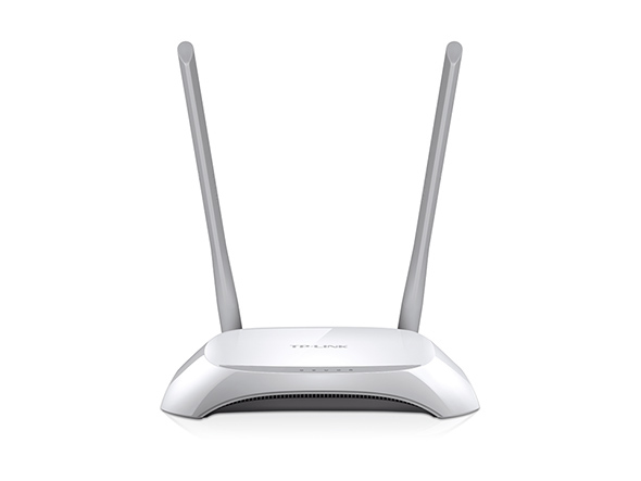 TP-Link WR840NV4 wireless router Fast Ethernet Single-band (2.4 GHz) Grey, White – image 1