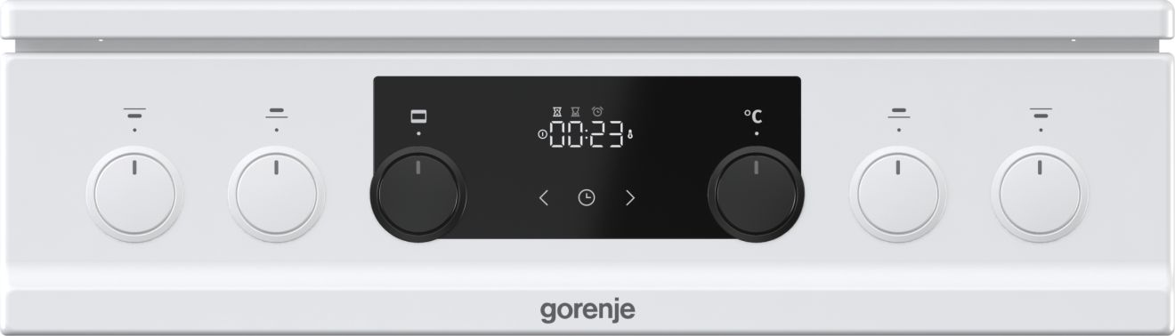 Gorenje ECS5350WPA Freestanding cooker Electric Ceramic hob Black, White – image 7